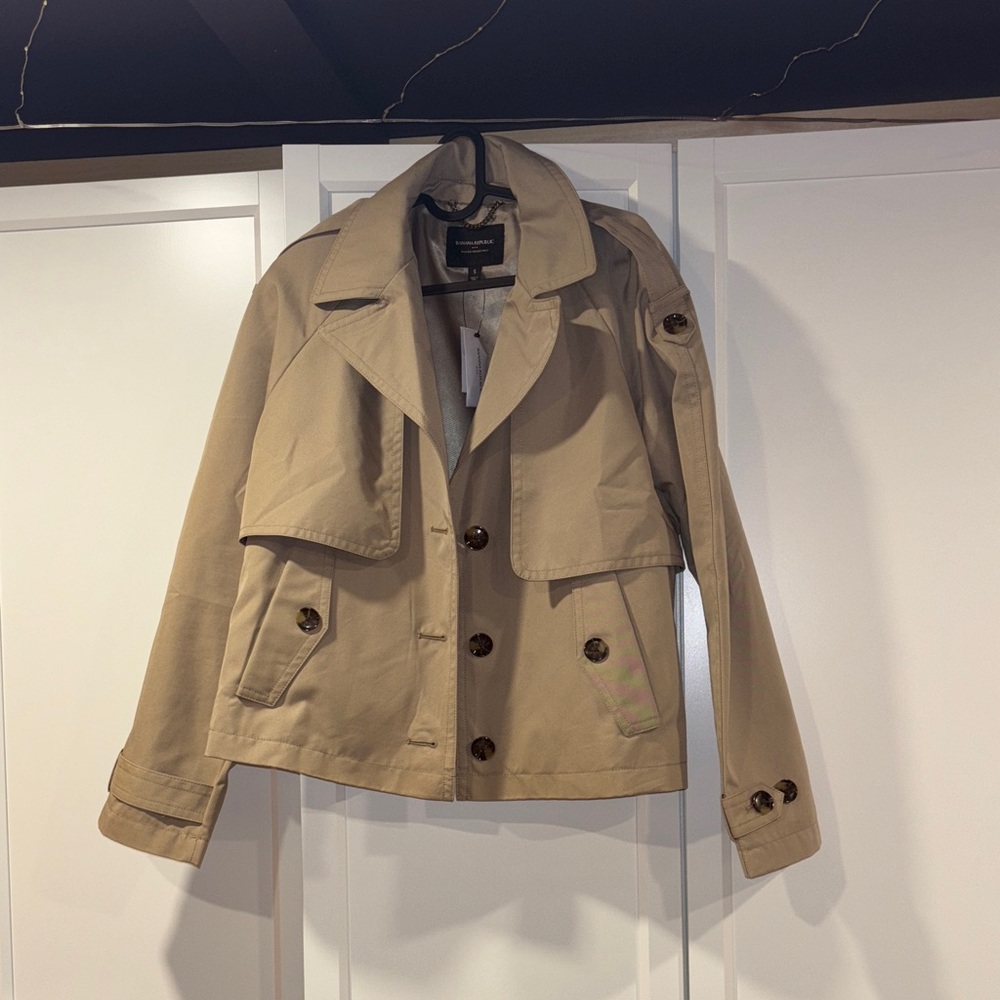 Banana Republic Short Trench Women's Jacket